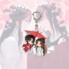 6cm Tian Guan Ci Fu Keychain Man Heaven Officials Blessing Key Chain Women Pendant Key Ring 1 - Heaven Officials Blessing Merch