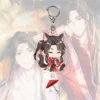 Anime Heaven Official s Blessing Keychain Tian Guan Ci Fu Acrylic Figure Car Key Chain Keyring 3 - Heaven Officials Blessing Merch