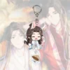 Anime Heaven Official s Blessing Keychain Tian Guan Ci Fu Acrylic Figure Car Key Chain Keyring 4 - Heaven Officials Blessing Merch