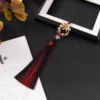 Anime Keychain Man Woman Tian Guan Ci Fu Long Tassel Keyring Heaven Official s Blessing Flower 5 - Heaven Officials Blessing Merch