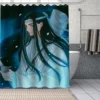 HOT Anime Mo Dao Zu Shi Shower Curtains Waterproof Fabric Cloth Bathroom Decoration Supply Washable Bath 11 - Heaven Officials Blessing Merch