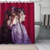 HOT Anime Mo Dao Zu Shi Shower Curtains Waterproof Fabric Cloth Bathroom Decoration Supply Washable Bath 15 - Heaven Officials Blessing Merch