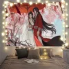 Heaven Official Blessing Illustration Anime Background Cloth Room Bedroom Dormitory Bedside Decoration Poster Tapestry 16 - Heaven Officials Blessing Merch