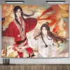 Heaven Officials Blessing Anime Tapestry Wall Hanging Aesthetic Room Decor Cartoons Tapestry Art Poster Boho Tapestries 4 - Heaven Officials Blessing Merch