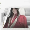 Selimut Selimut Hua Cheng Berkah Resmi Surga Anime Yaoi Lgbt Flanel Selimut Lempar Hangat Mengagumkan untuk - Heaven Officials Blessing Merch