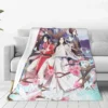 Surga Resmi Berkat Yaoi Selimut Rajut Tian Guan Ci Fu Anime Lgbt Flanel Selimut Tempat Tidur - Heaven Officials Blessing Merch