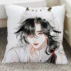 Tian Guan Ci Fu Anime Cushion 45x45cm Heaven Official S Blessing Throw Pillow Hua Cheng Xie 10 - Heaven Officials Blessing Merch