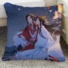 Tian Guan Ci Fu Anime Cushion 45x45cm Heaven Official S Blessing Throw Pillow Hua Cheng Xie 15 - Heaven Officials Blessing Merch