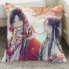 Tian Guan Ci Fu Anime Cushion 45x45cm Heaven Official S Blessing Throw Pillow Hua Cheng Xie 19 - Heaven Officials Blessing Merch