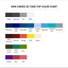 tank top color chart - Heaven Officials Blessing Merch